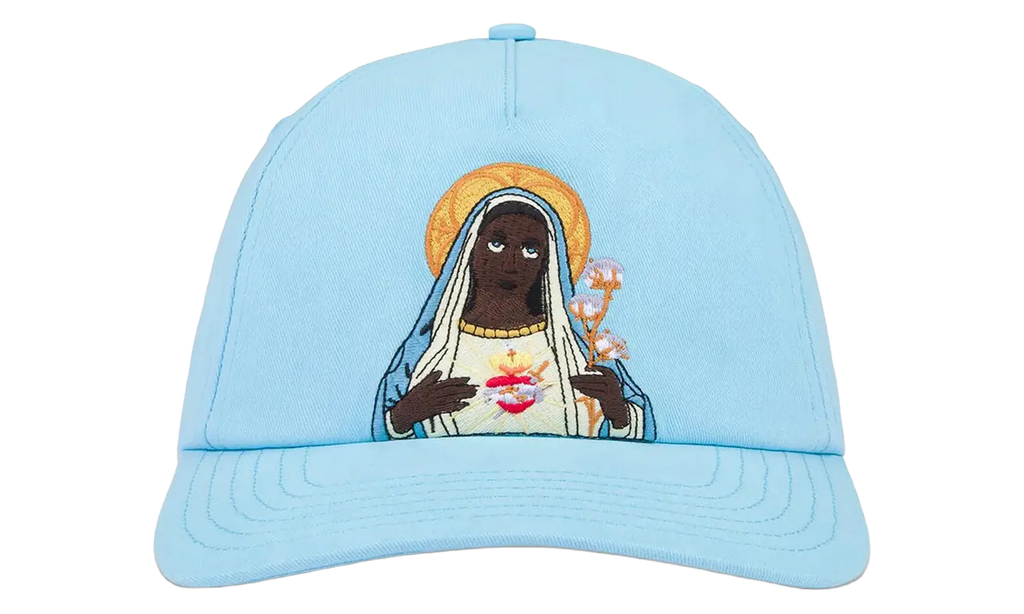 Black Mary Cap "Light Blue" DT467
