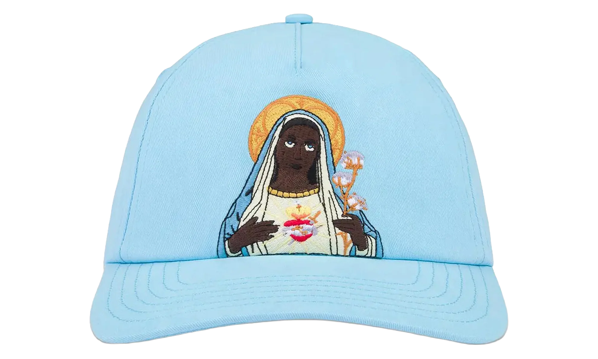 Black Mary Cap "Light Blue" DT467