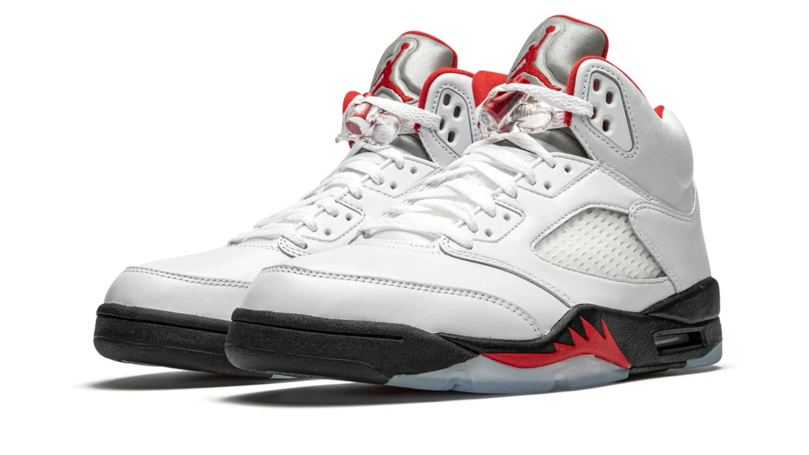 Air Jordan 5 Retro Fire Red Silver Tongue 2020