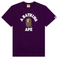 College Tee Purple