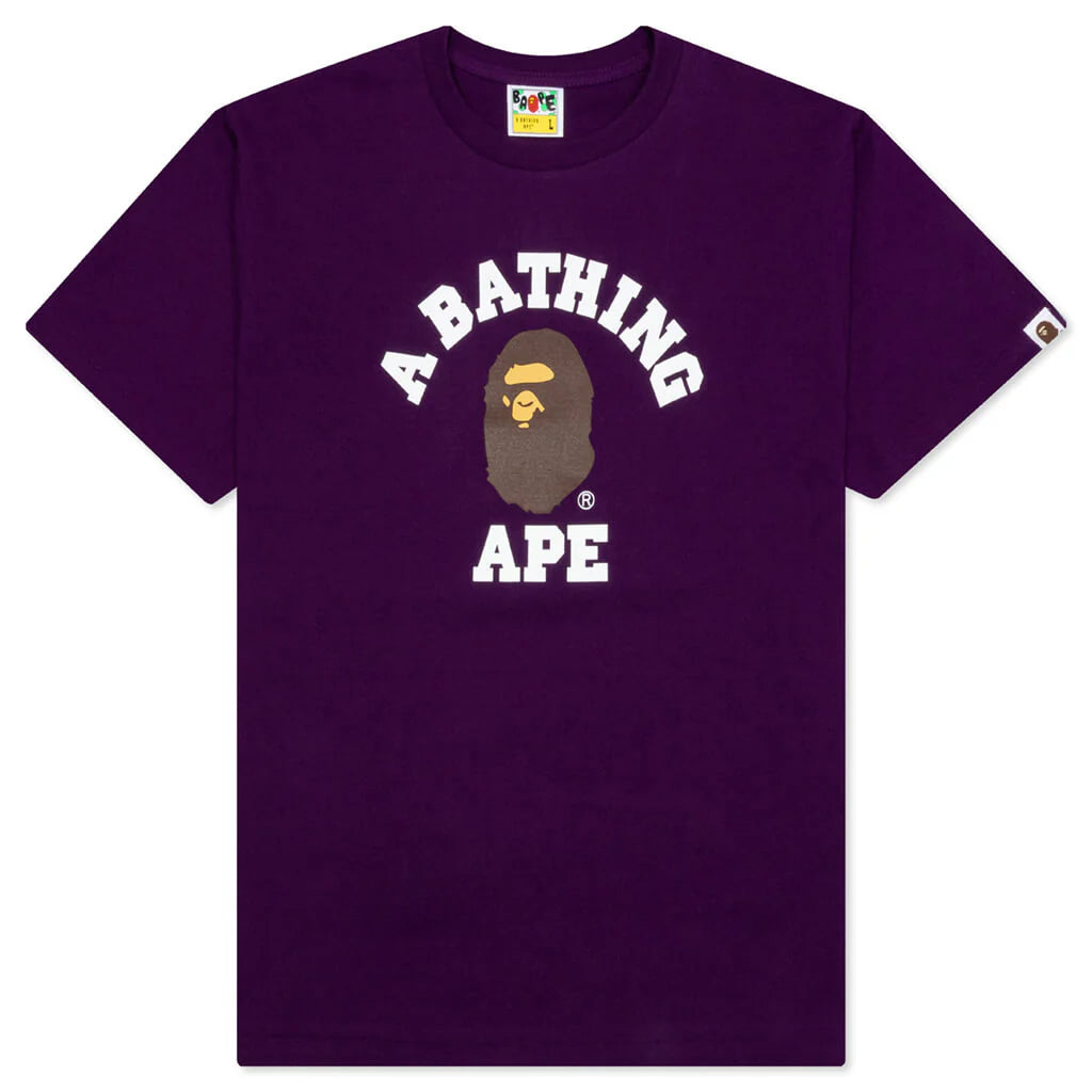 College Tee Purple