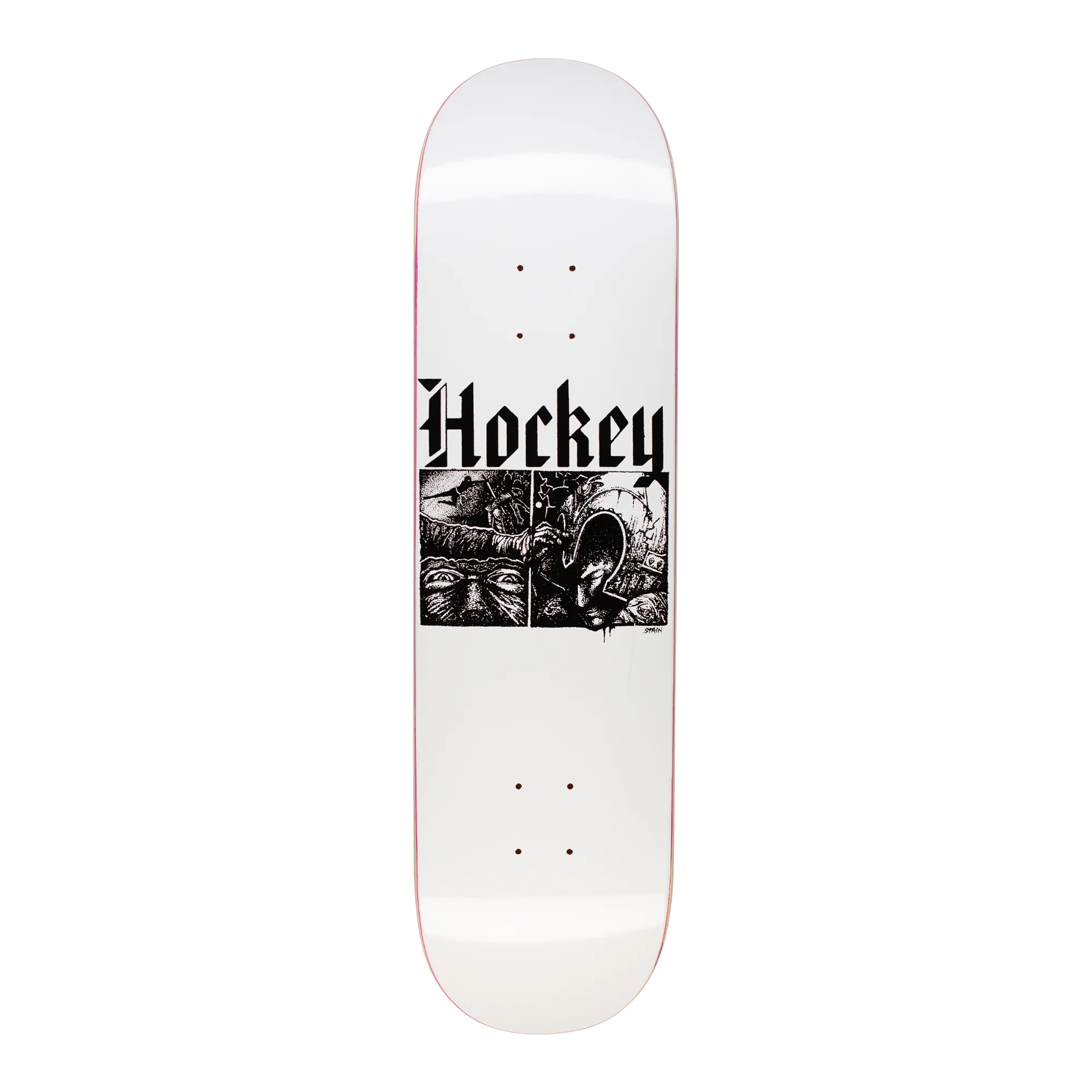 Hockey Nik Stain Middle Earth Shape 1 Deck