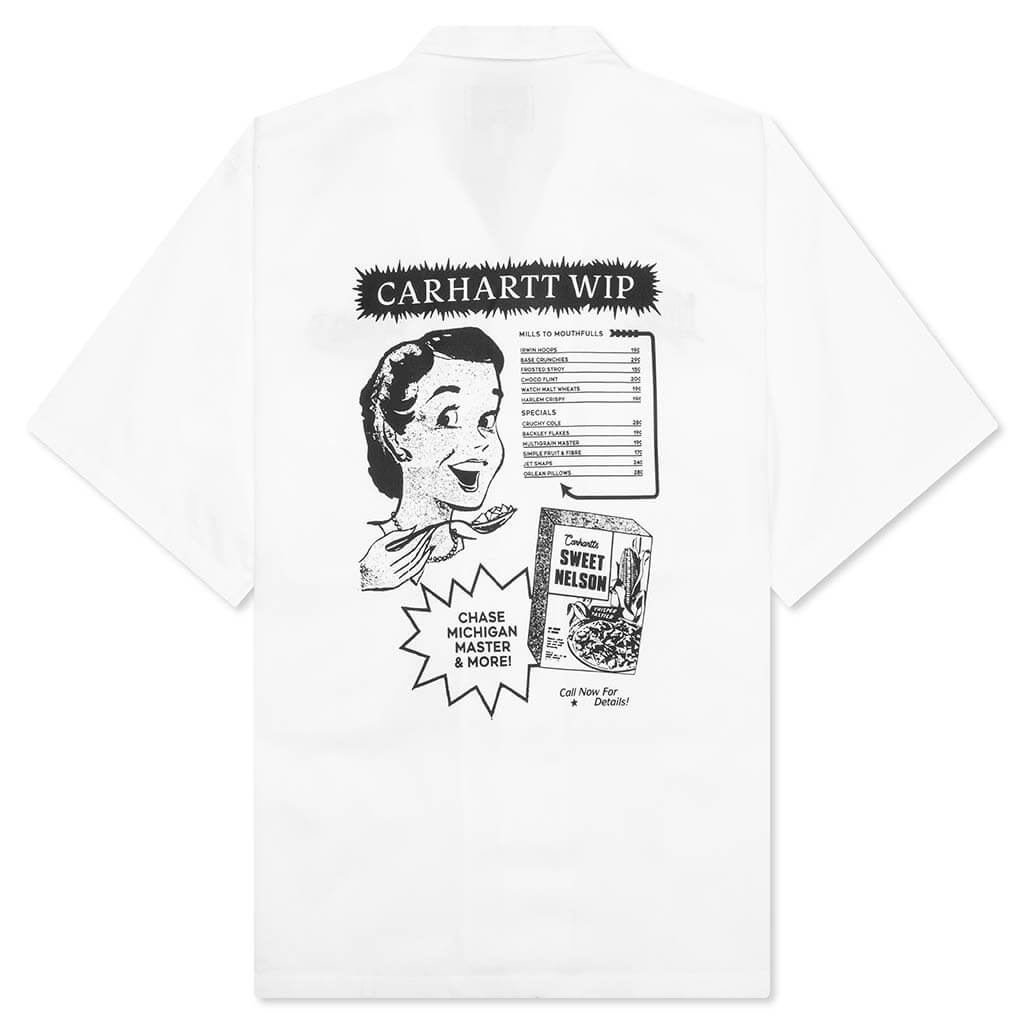 S S Deli Shirt White Black