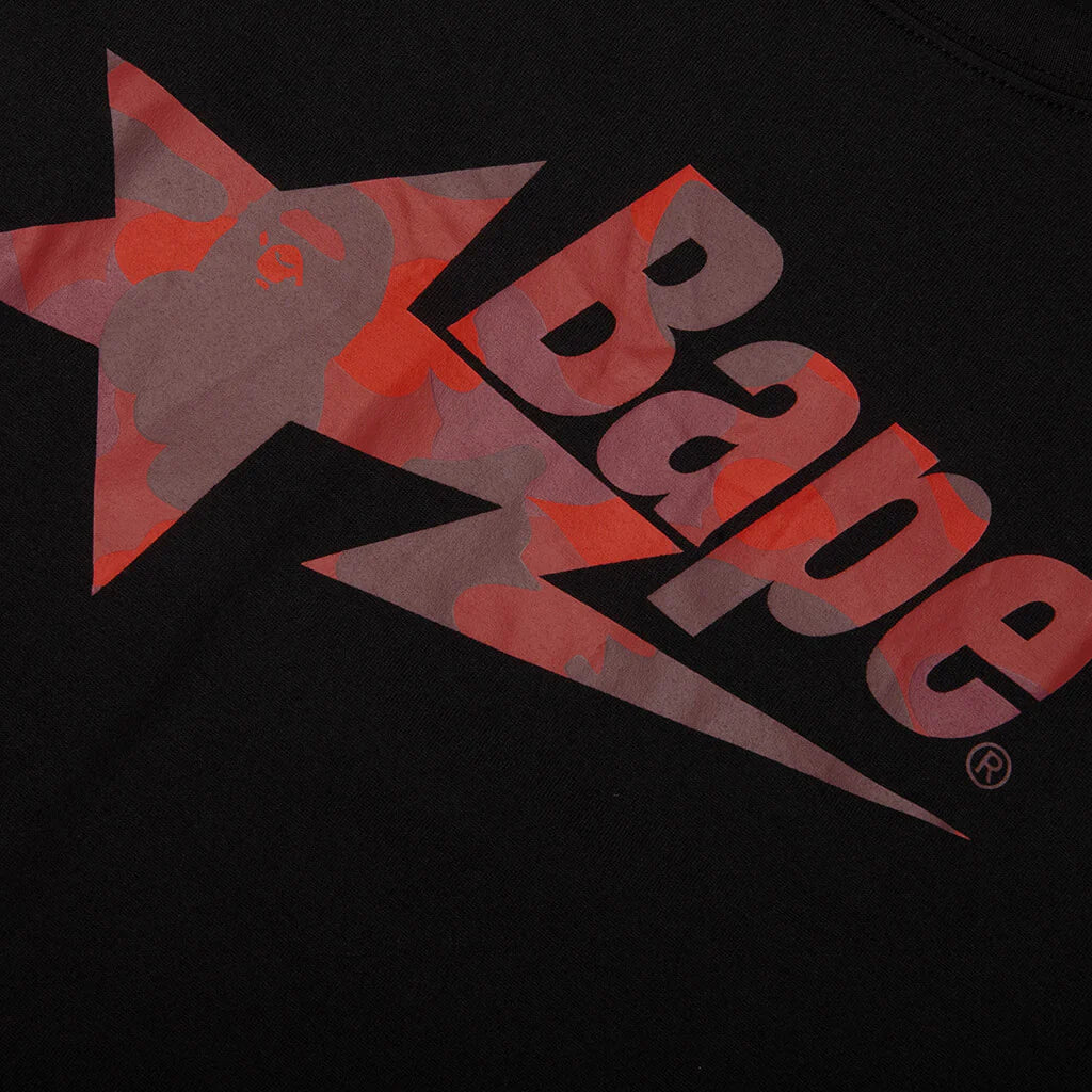 Color Camo Bape Sta Tank Top Black