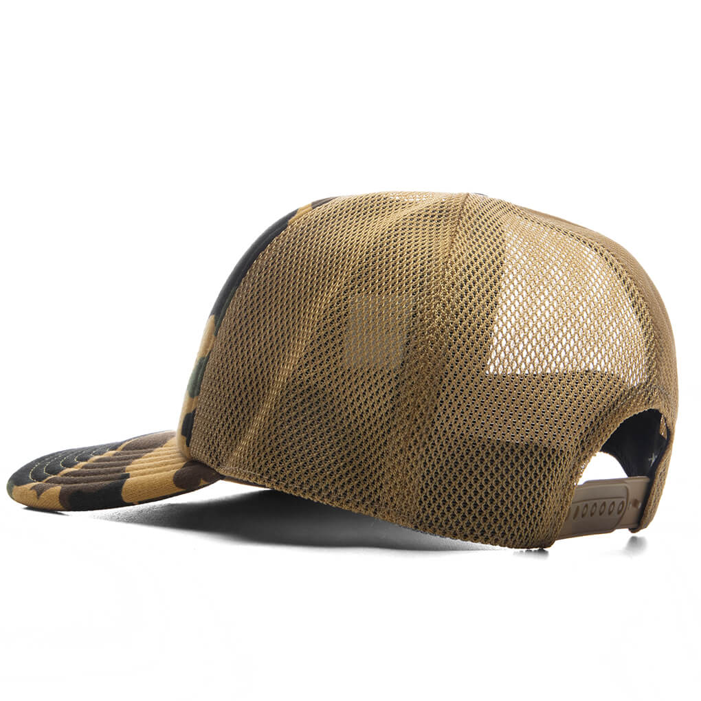 1st Camo College Mesh Cap Yellow