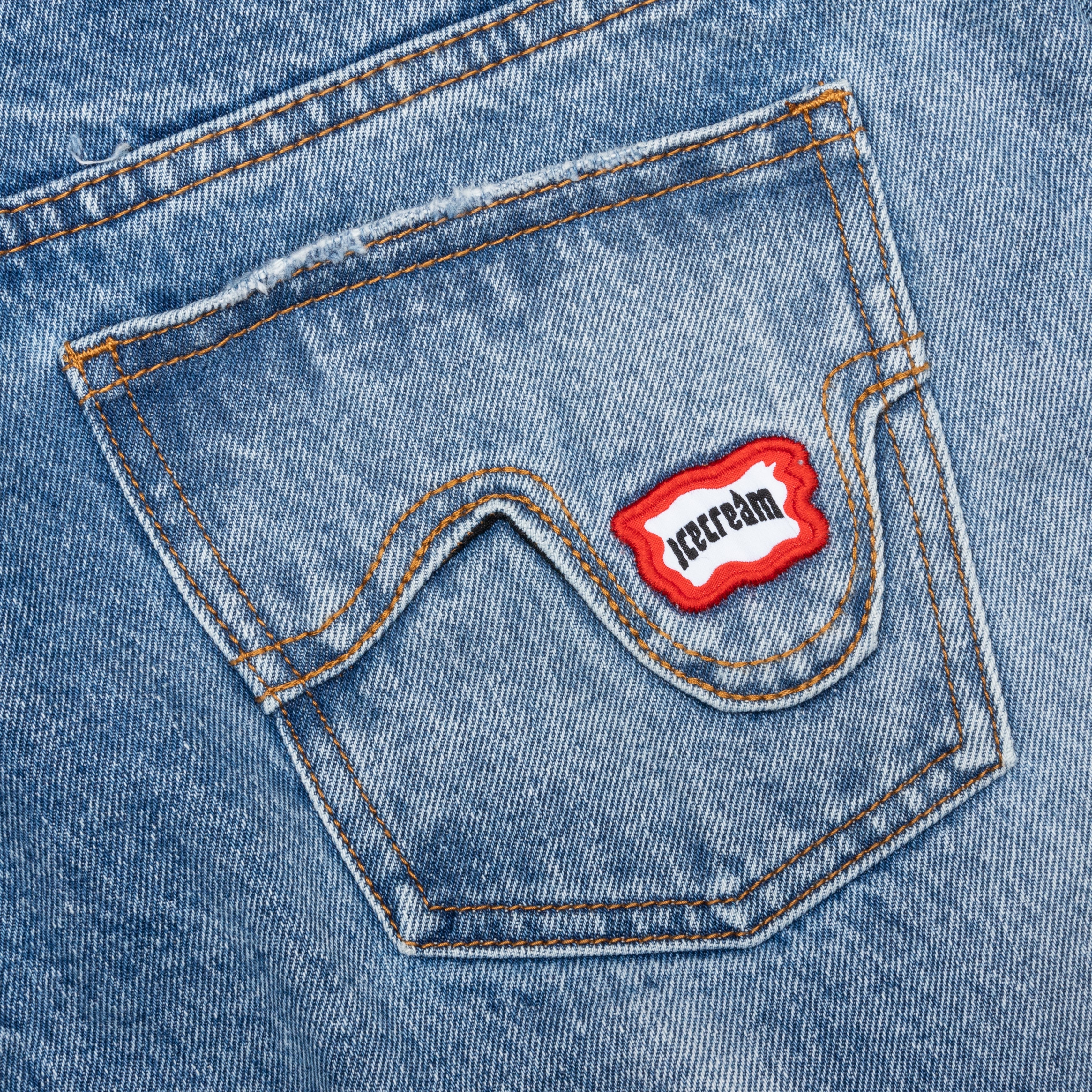 Icecream Icing Strawberry Fit Jeans Lactose