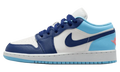 Air Jordan 1 Low GS "Sail Blue Chill" 553560 149