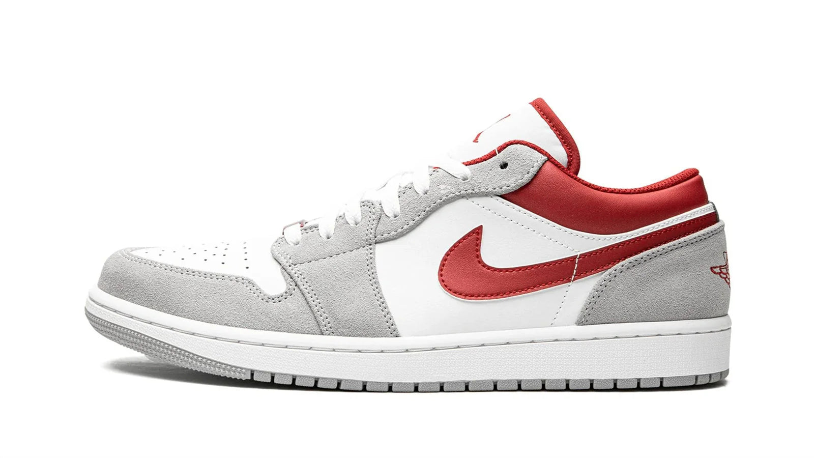 AIR JORDAN 1 LOW SE White Grey Red