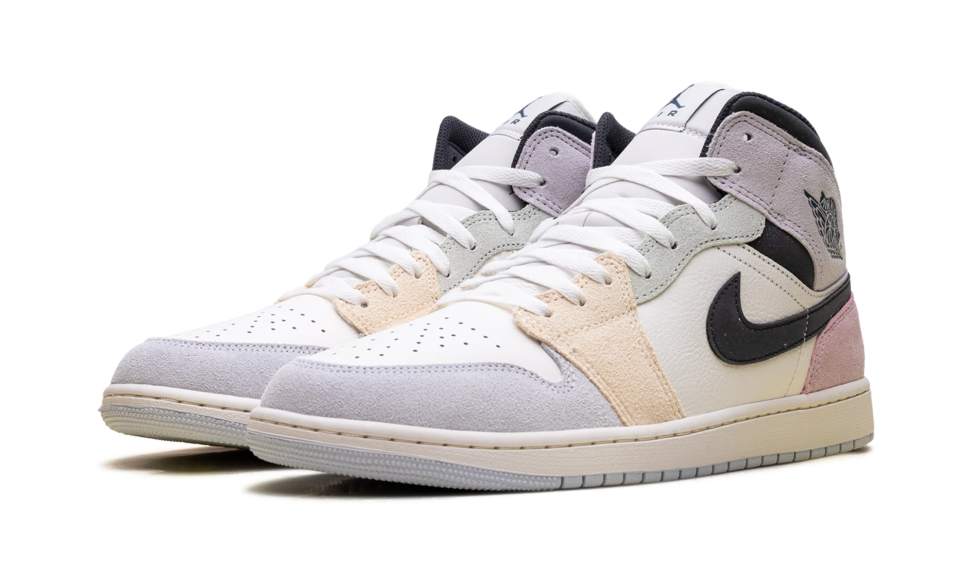 Air Jordan 1 Mid "Sail / Anthracite-Jade Aura-Iced Jade" IB7110 100