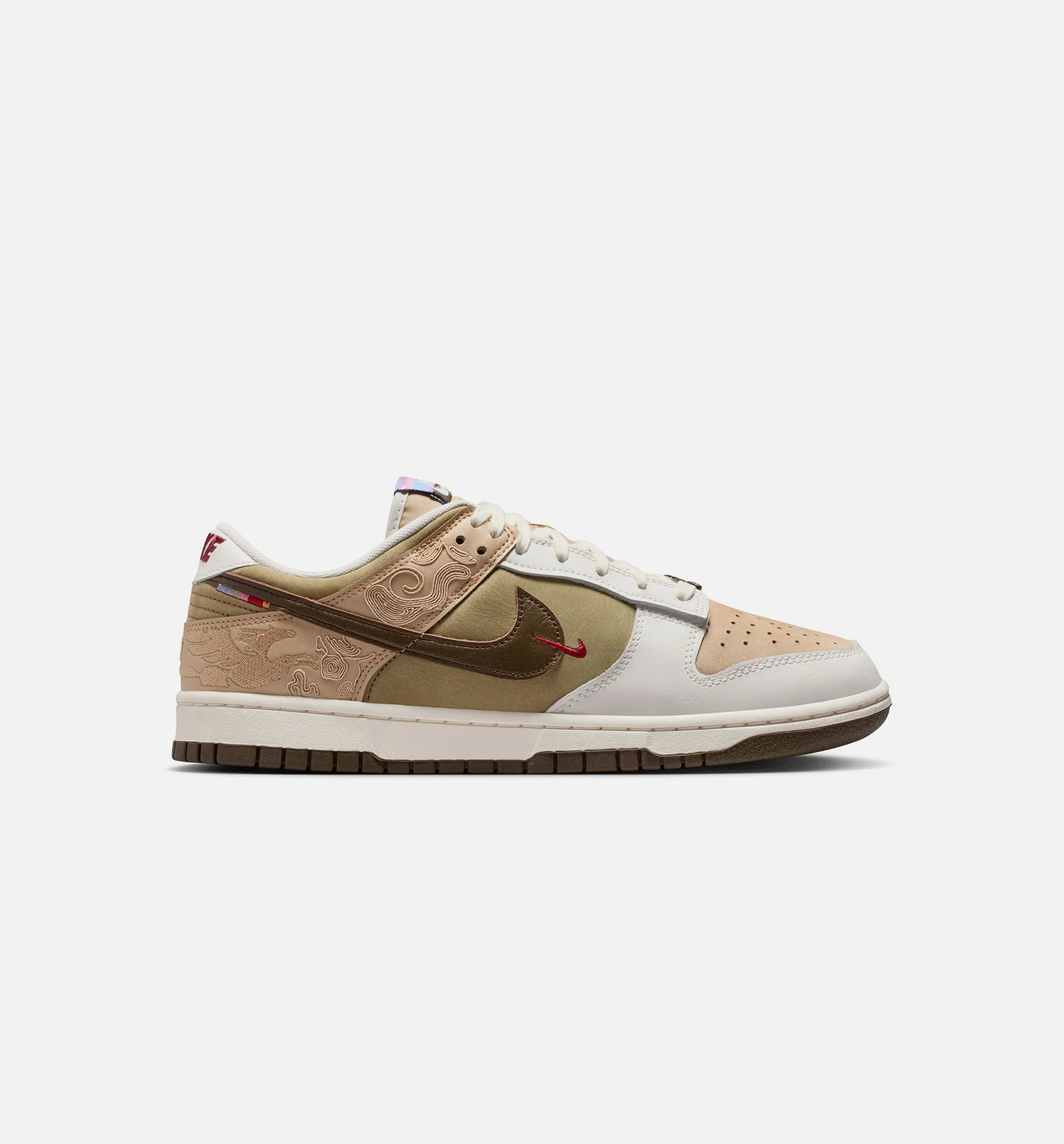 Dunk Low SE Lunar New Year Mens Lifestyle Shoe Linen Phantom Neutral Olive Dark Hazel