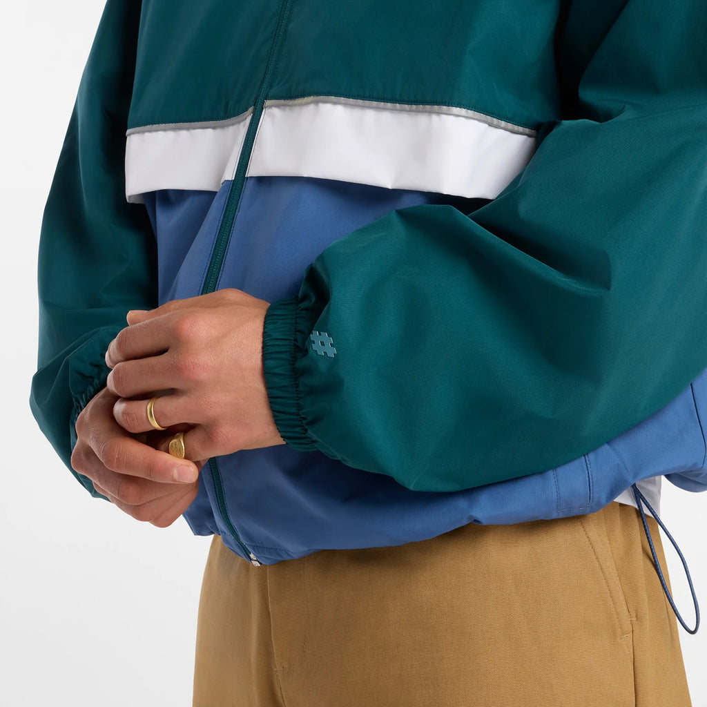 New Balance Numeric Archive Jacket Green White Blue