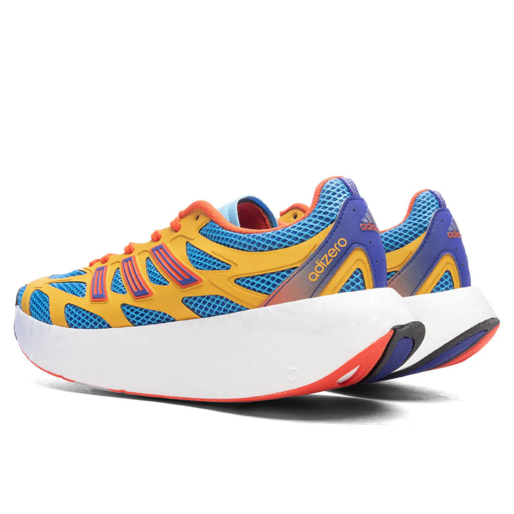Adizero Aruku Sky Rush Lucid Blue Orange