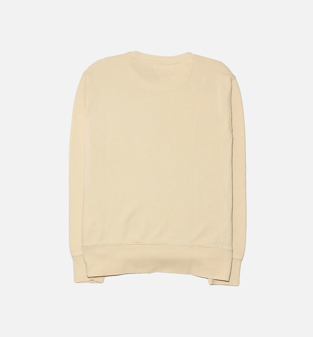 Vault x Nigel Cabourn Surfer Fleece Mens Crew Beige