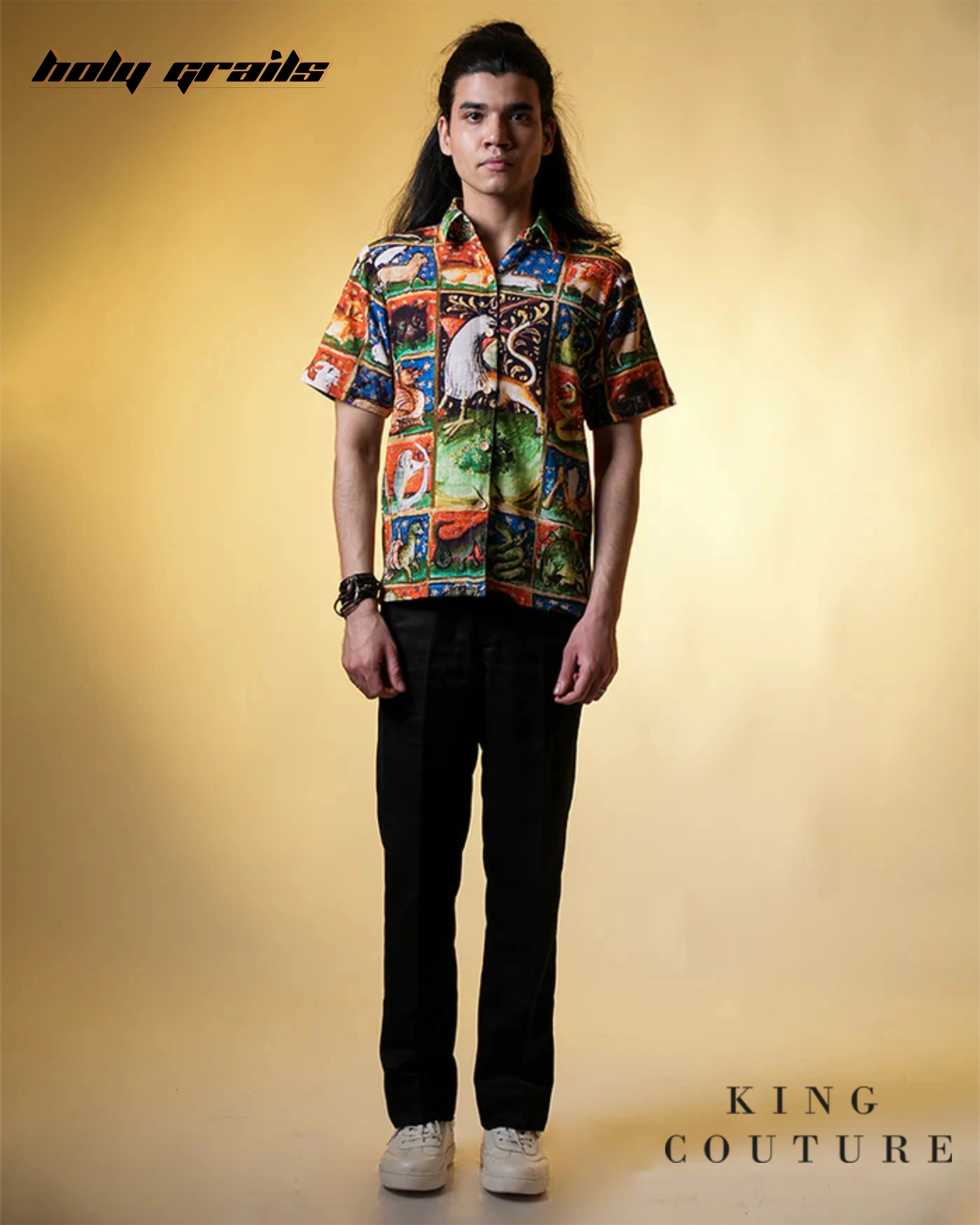 Animalia Dream Half Sleeve Shirt HG x King Couture