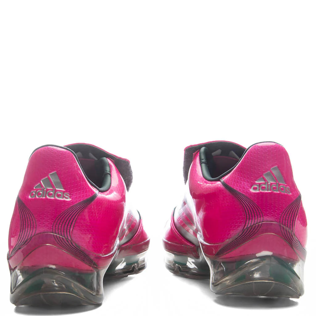 Womens F50 Adiframe Walkable Shock Pink Bold Green Silver Metallic
