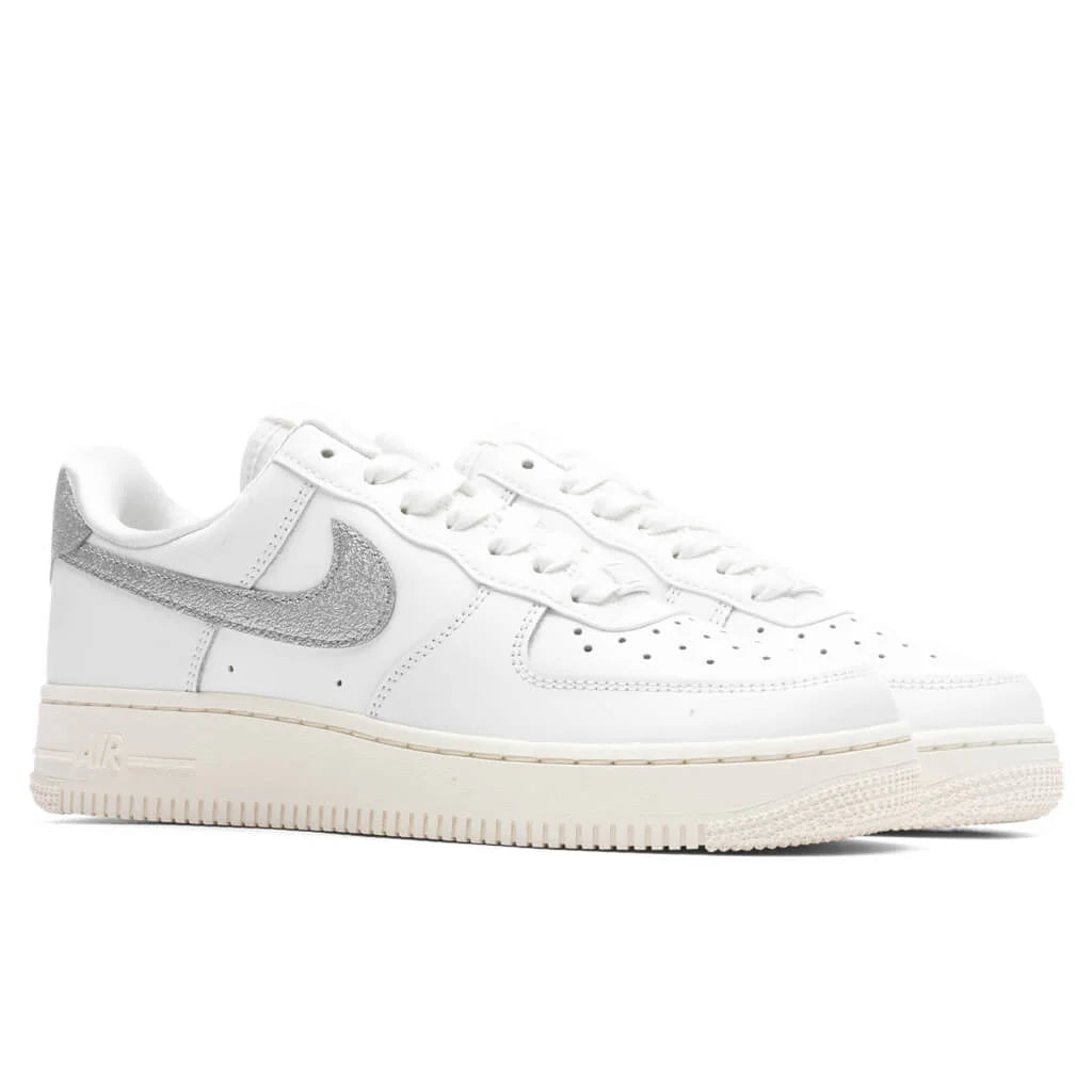 Women's Air Force 1 '07 - Summit White/Metallic Silver