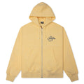 Surf Size Garment Dyed Zip Hood Gold