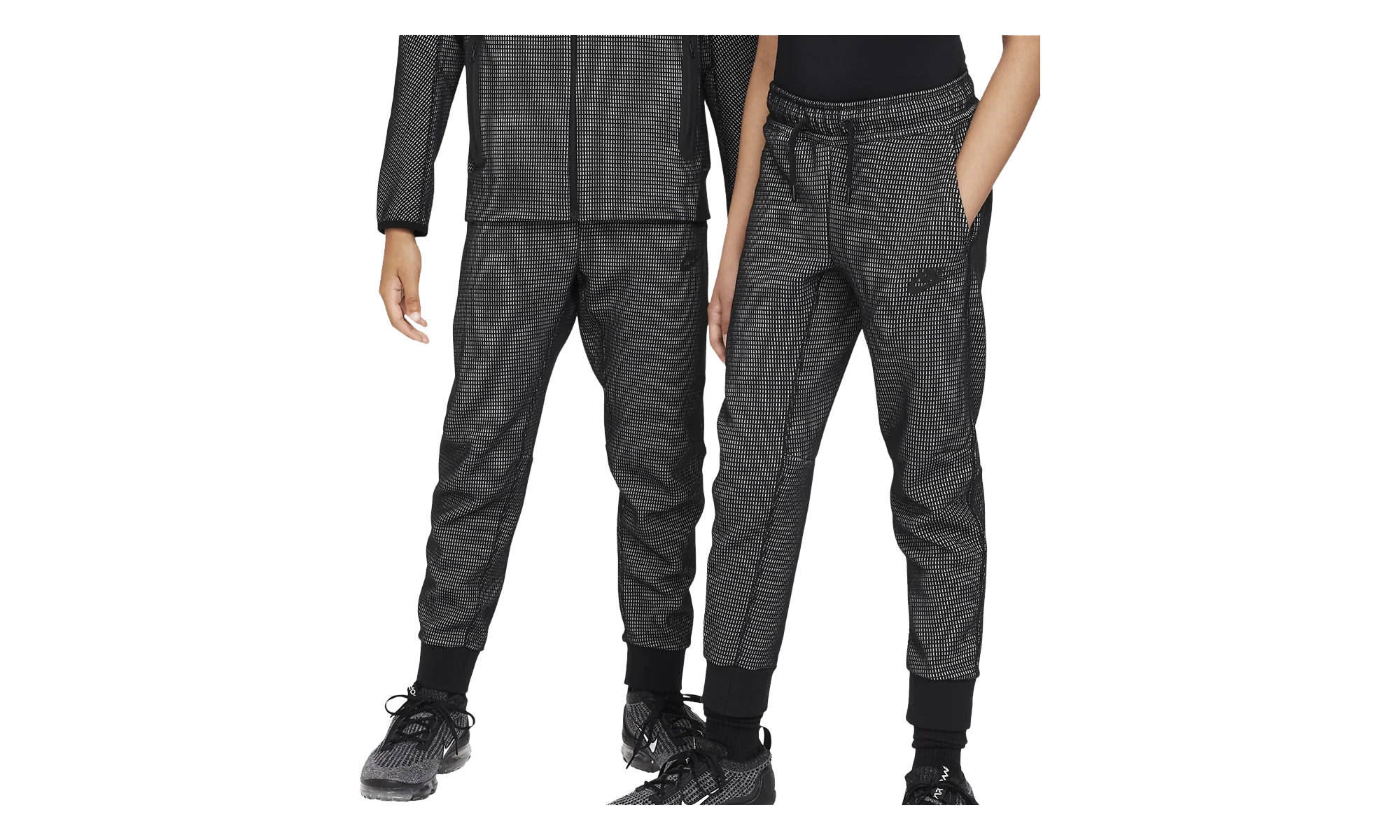 Sportswear Tech Fleece Winterized Pants GS "Black / Light Smoke Grey" FJ6025 010