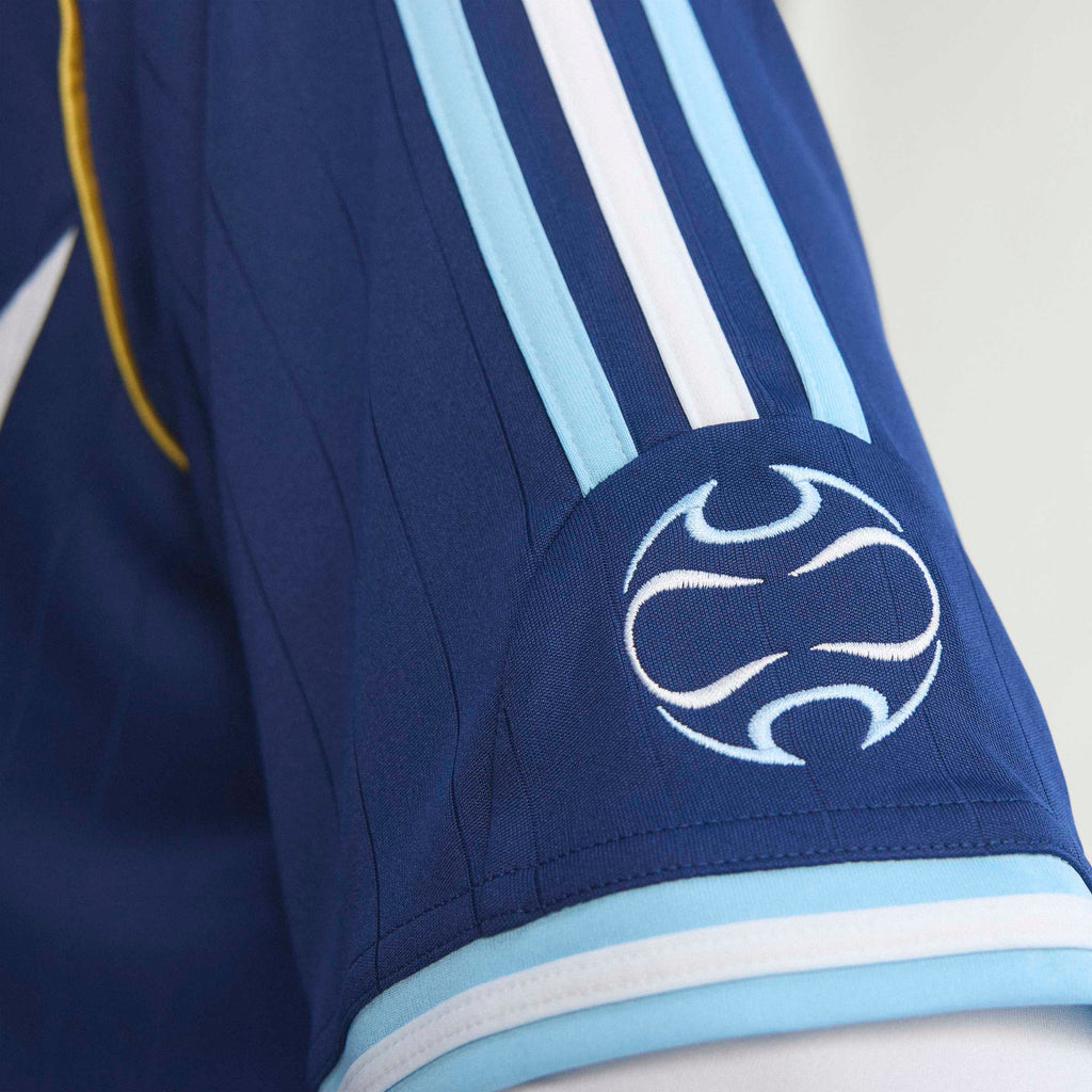 adidas Argentina Away Messi Mens Soccer Jersey 2006 Dark Blue
