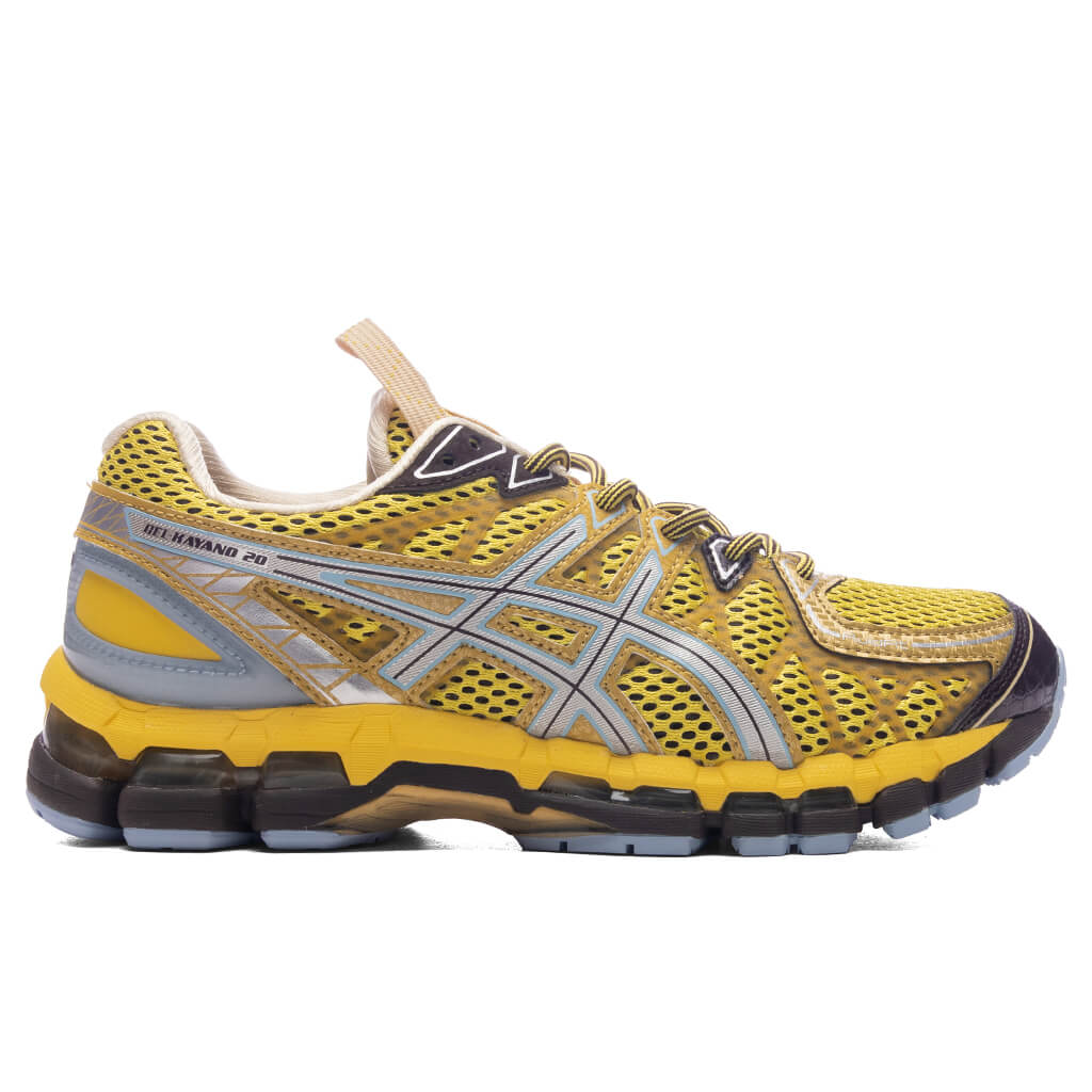 UB9 S Gel Kayano 20 Vibrant Yellow Pure Silver