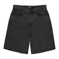 Vans Check 5 Baggy Denim Shorts Washed Black
