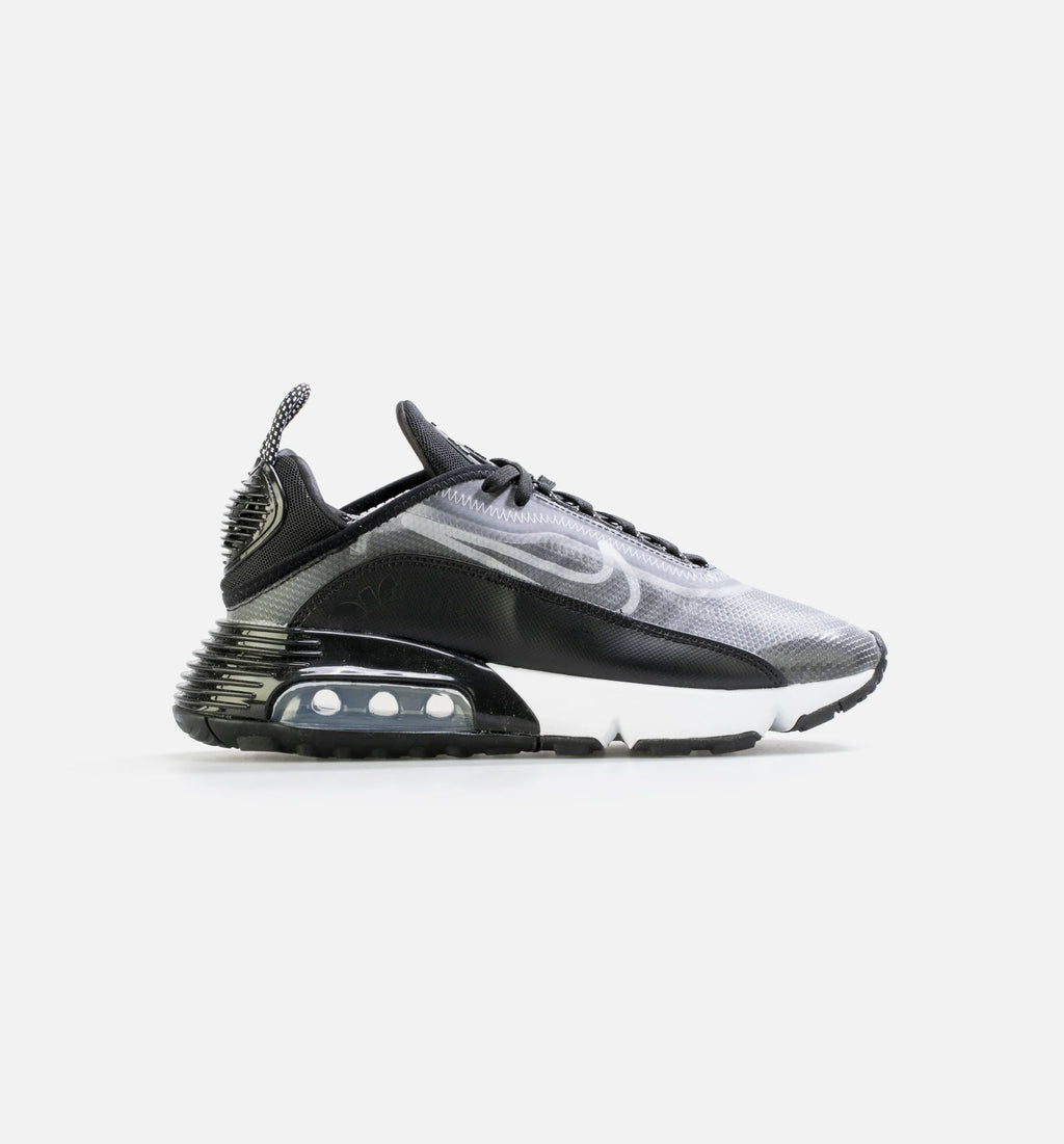 Air Max 2090 Womens Running Shoe Black Metallic Silver White