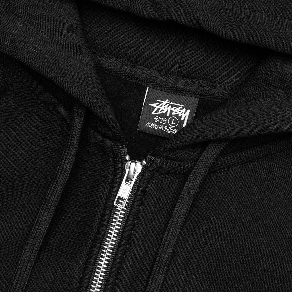Superior Quality Zip Hoodie Black
