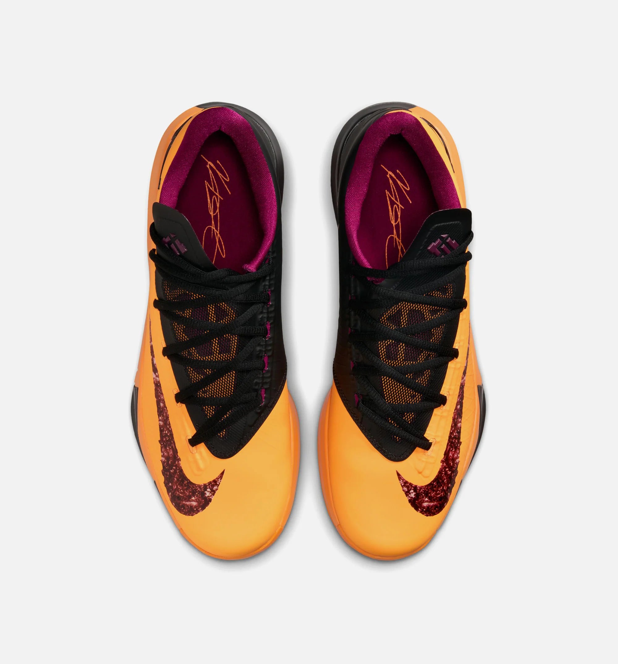 KD 6 Peanut Butter And Jelly Mens Basketball Shoe Laser Orange Raspberry Red Black