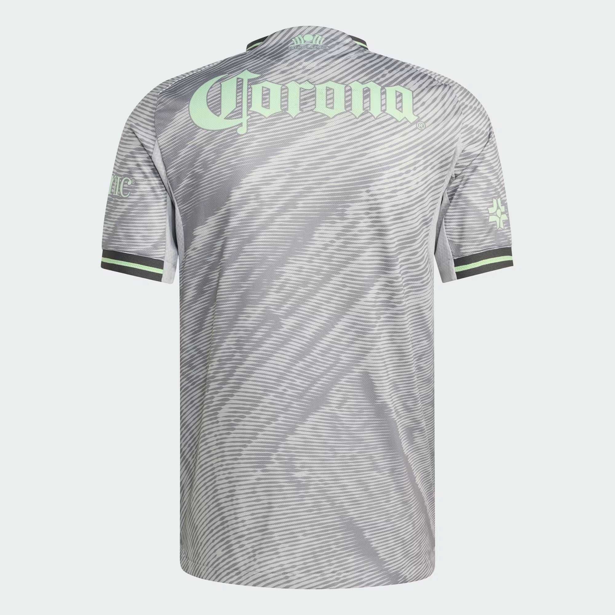 adidas Club America Third Authentic Mens Soccer Jersey 25 26 Grey