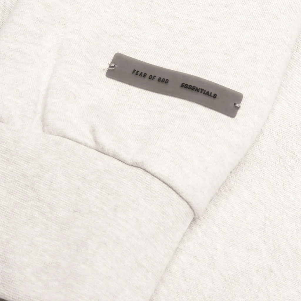Classic Fleece Zip Up Hoodie Heather Stone