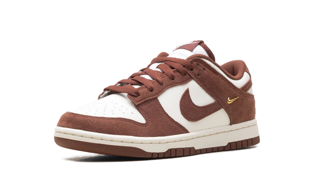 Dunk Low WMNS "Red Sepia Gold Mini Swoosh" IB4417 104