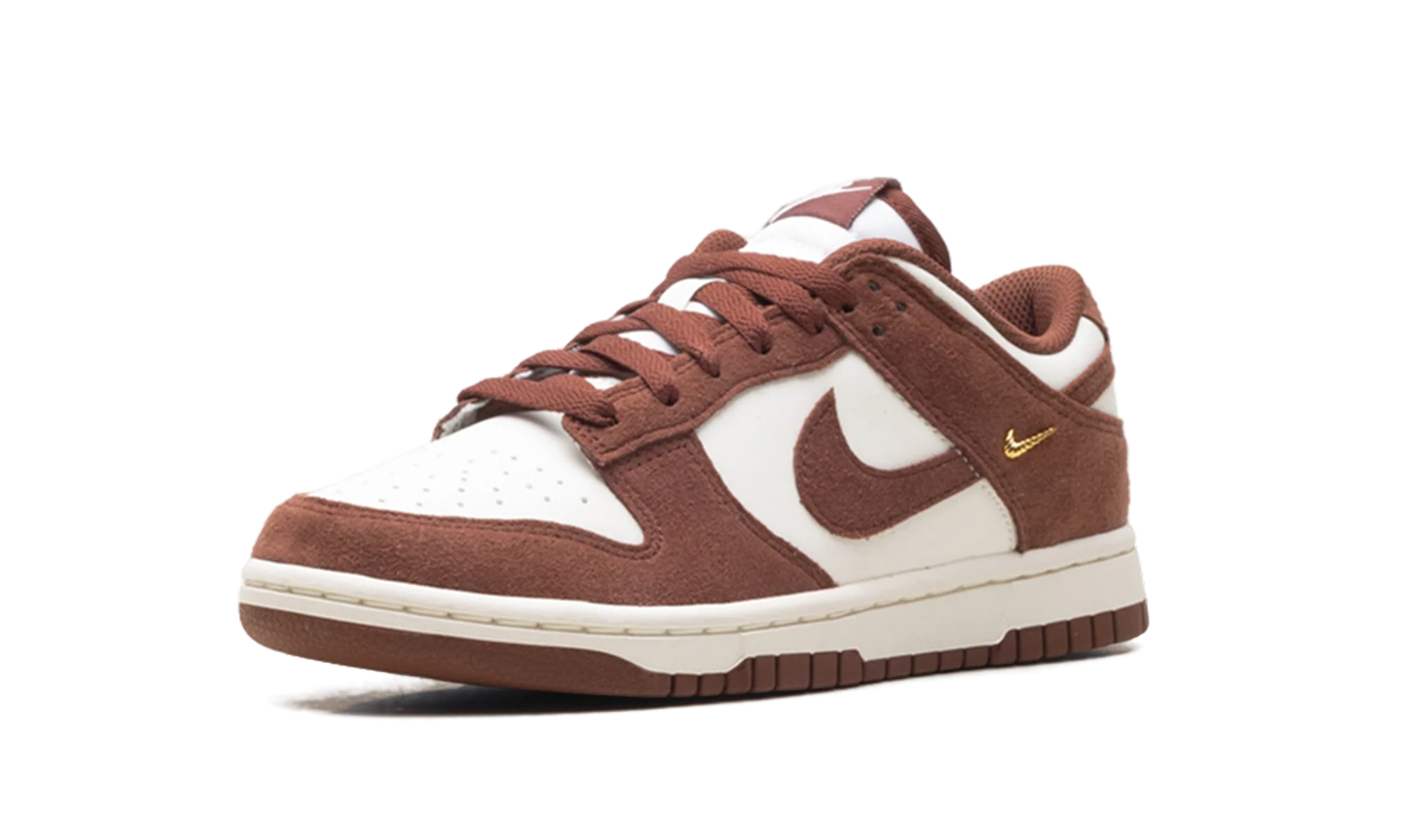 Dunk Low WMNS "Red Sepia Gold Mini Swoosh" IB4417 104