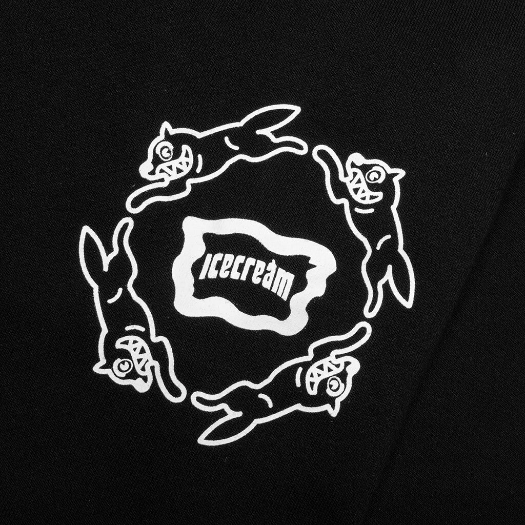 Vertical Sweatpants Black