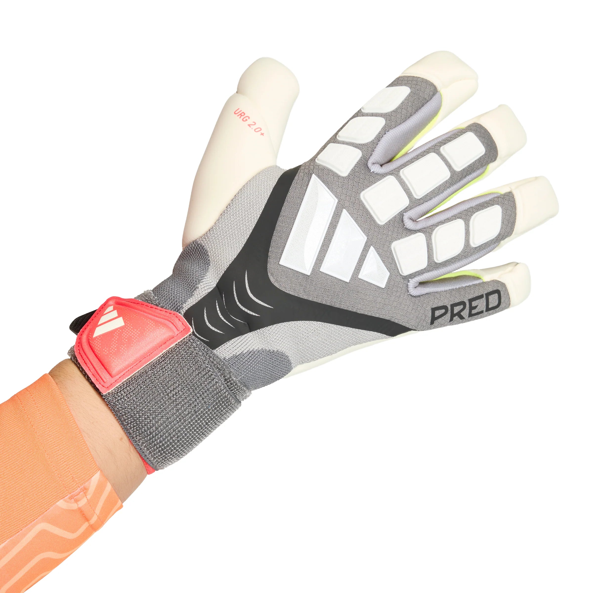 adidas Predator Goalkeeper Pro Hybrid Soccer Glove Grey
