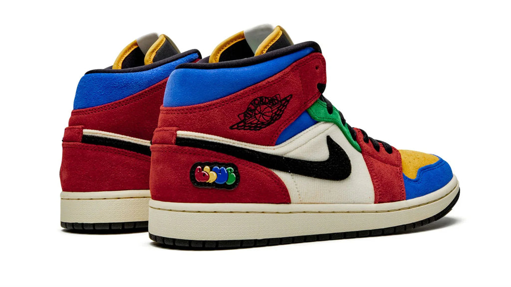 Air Jordan 1 Mid Blue The Great Fearless