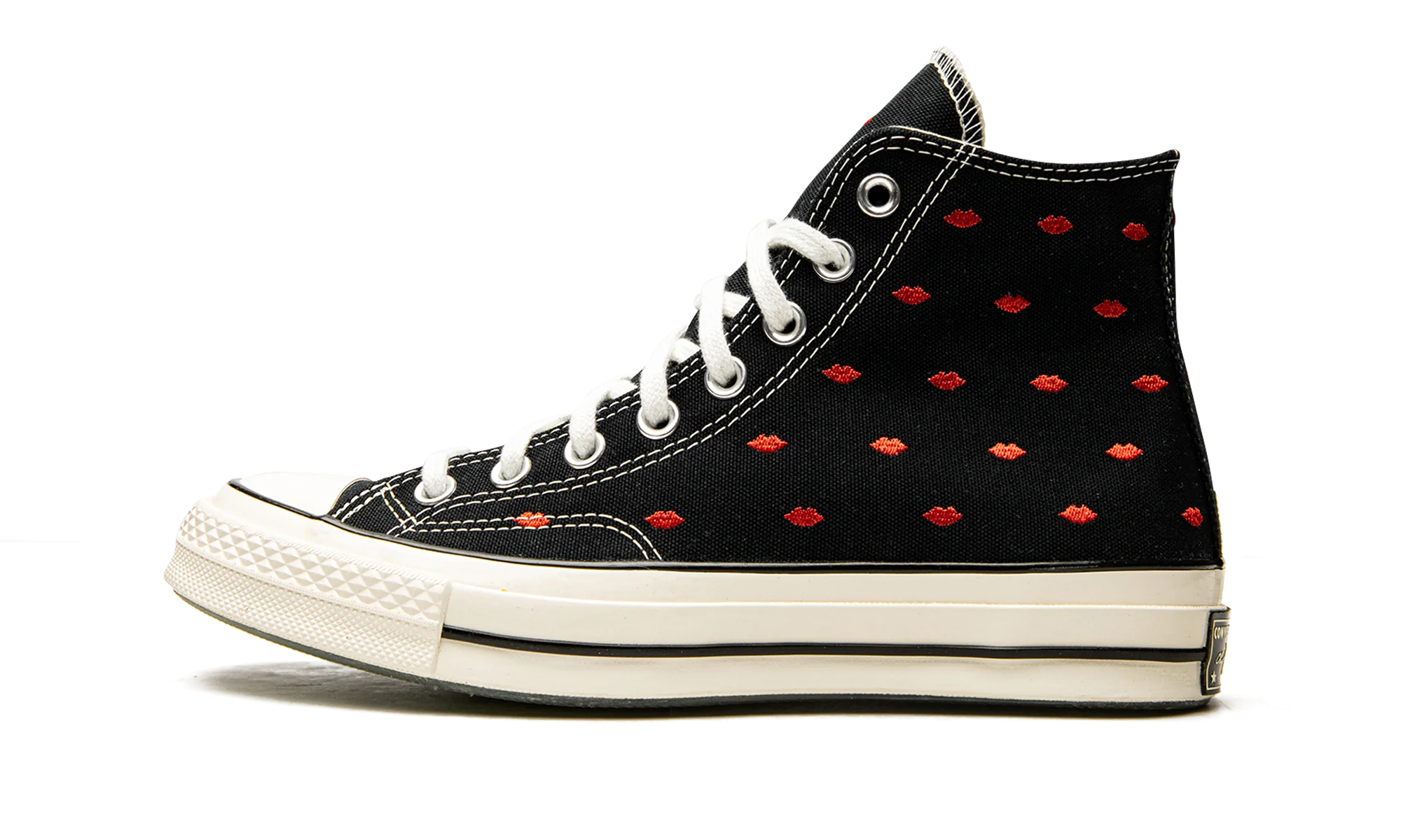 Chuck 70 Embroidered Lips High A01600C