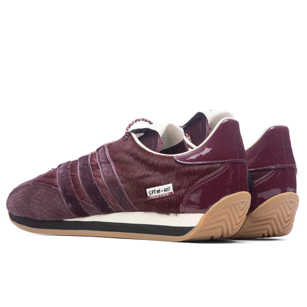 Adidas Originals x Song For The Mute Country OG Maroon Core Black Core White