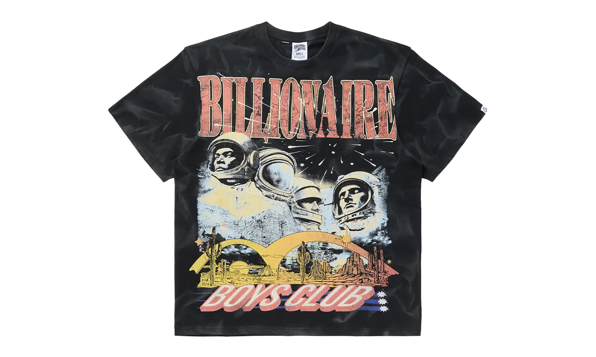 Rushmore SS Knit Tee Oversized Fit "Black" 851-9307