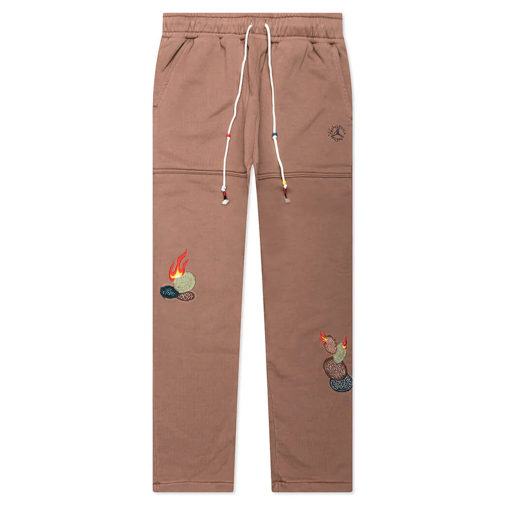 Jordan x Travis Scott Fleece Pants Archeo Brown