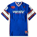 Cherry Football Jersey Blue
