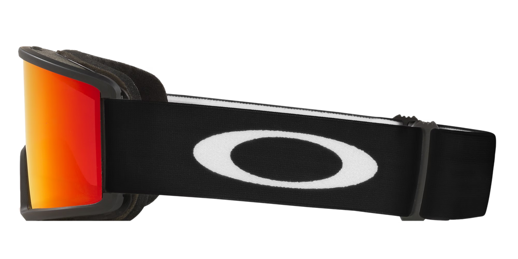 Oakley Target Line L Snow Goggles Matte Black Fire Iridium