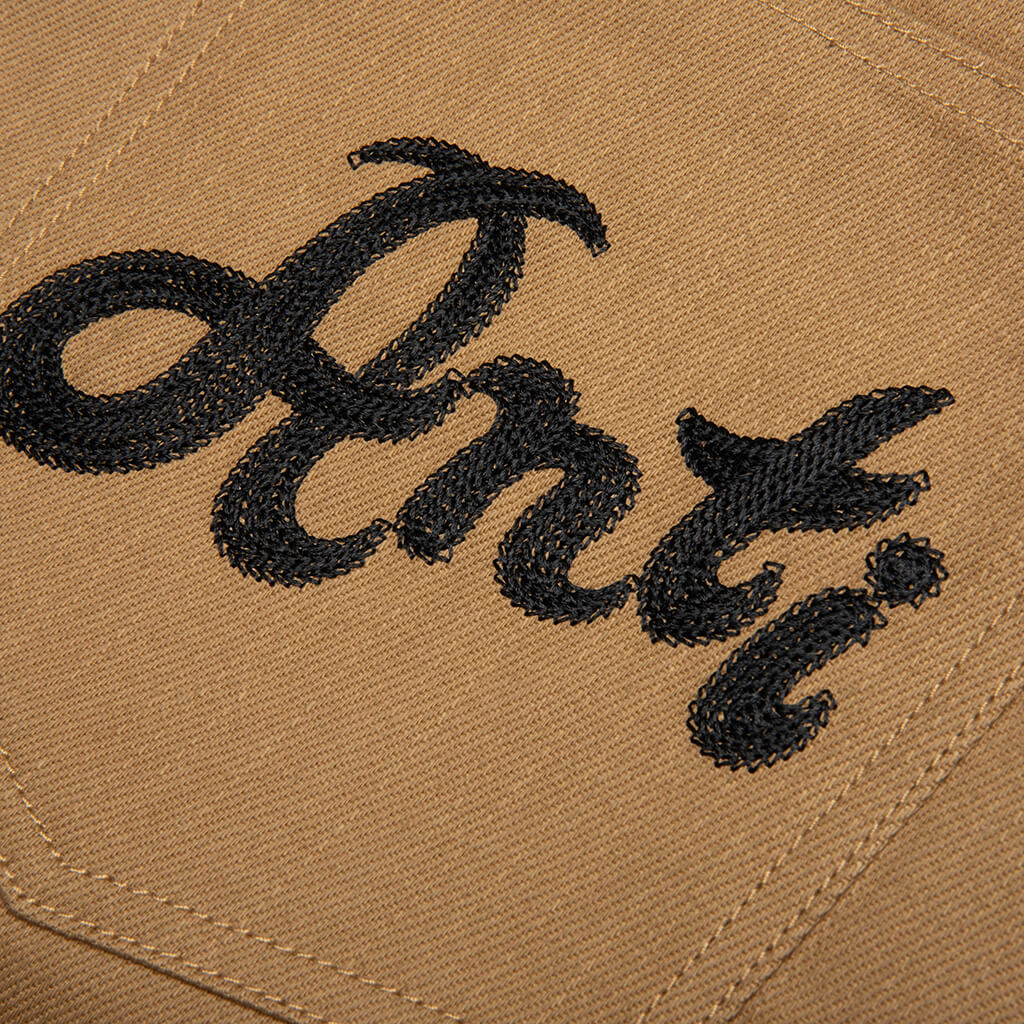 Chainstitch Carpenter Shorts Tan