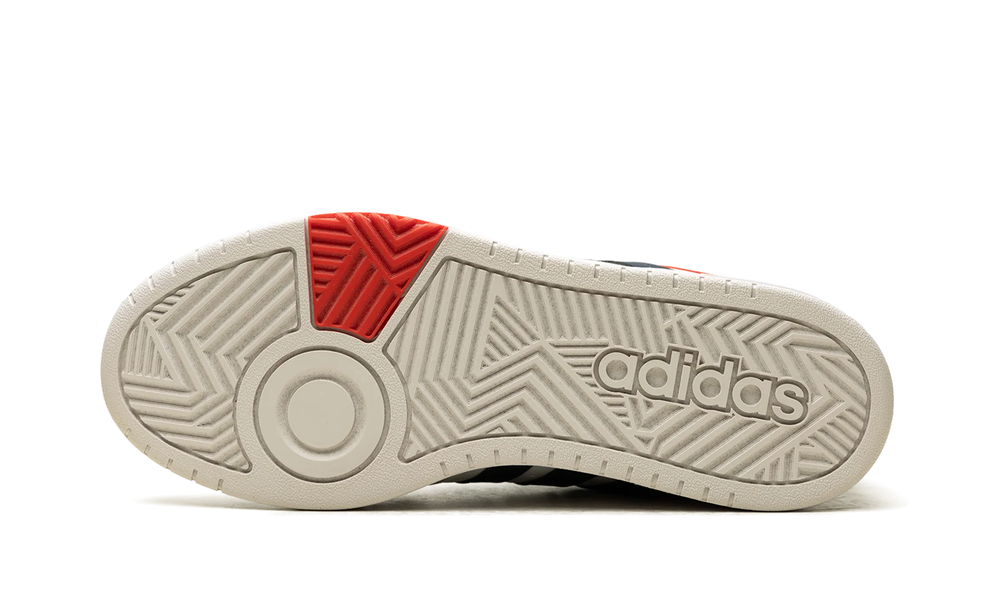 Hoops 3.0 Low Classic "Cloud White / Legend Ink / Vivid Red" GY5427