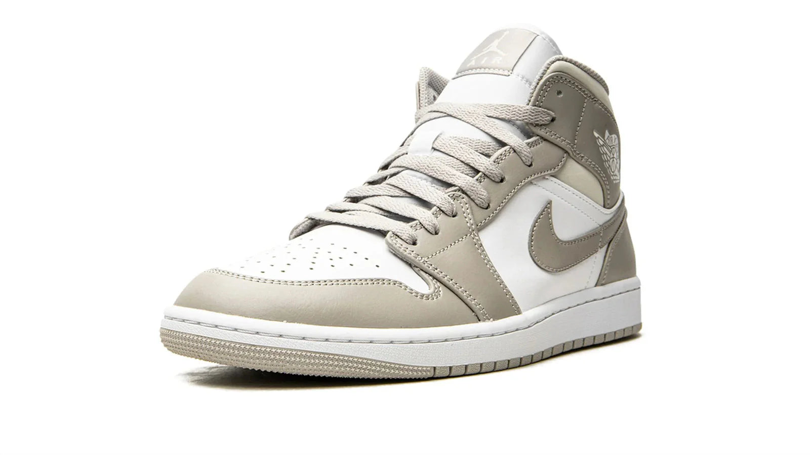 Air Jordan 1 Mid Linen College Grey