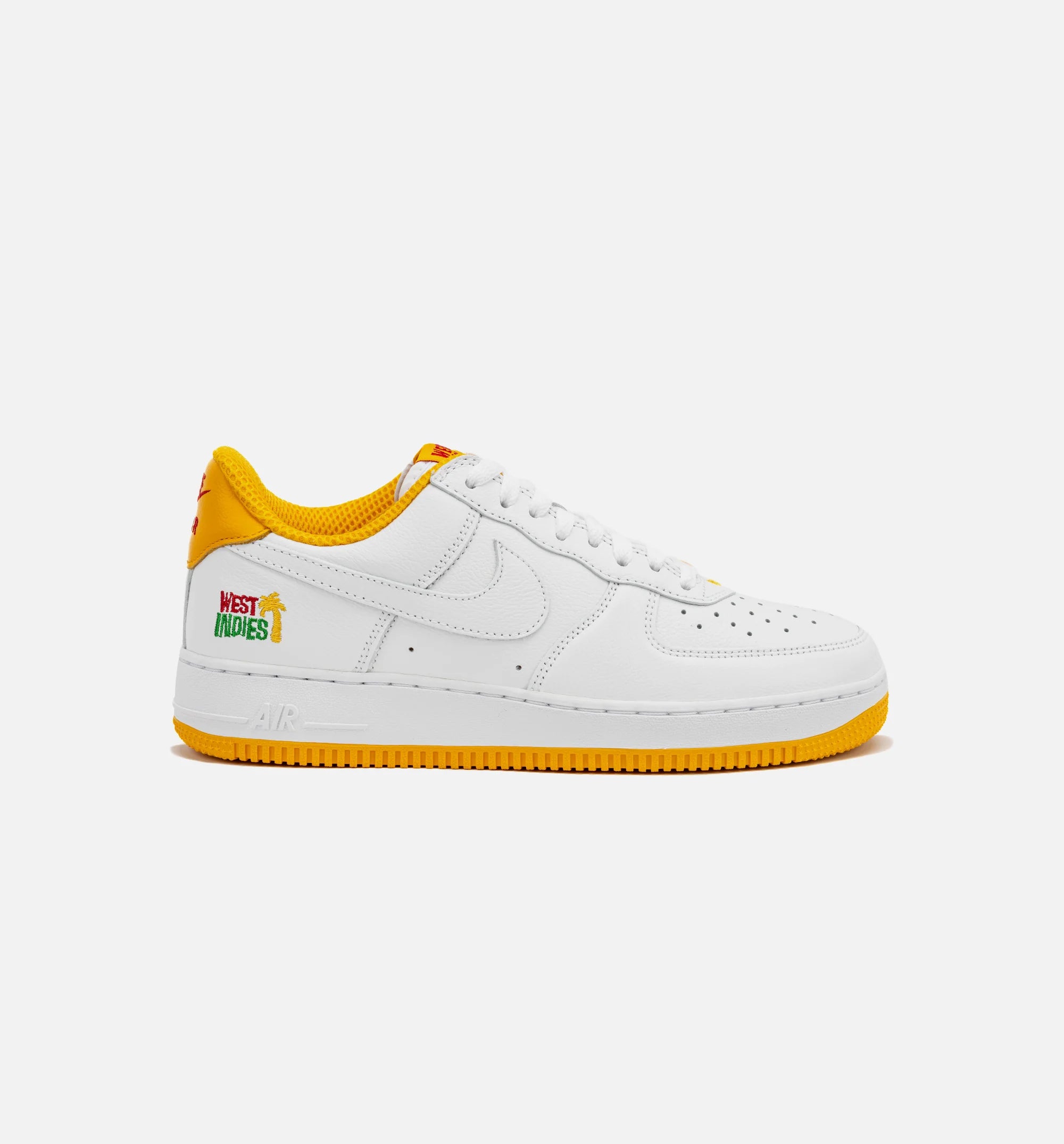 Air Force 1 Low West Indies Mens Lifestyle Shoe White University Gold