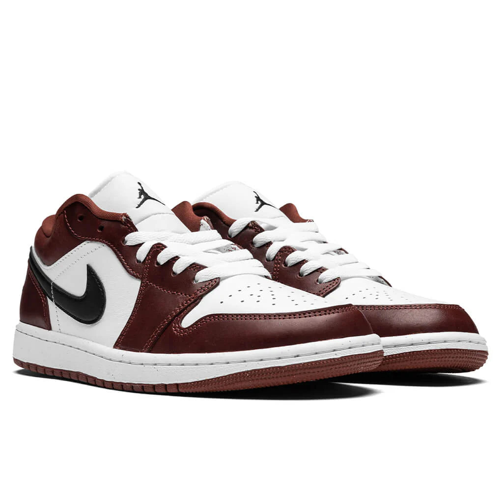 Air Jordan 1 Low SE White Black Dark Pony