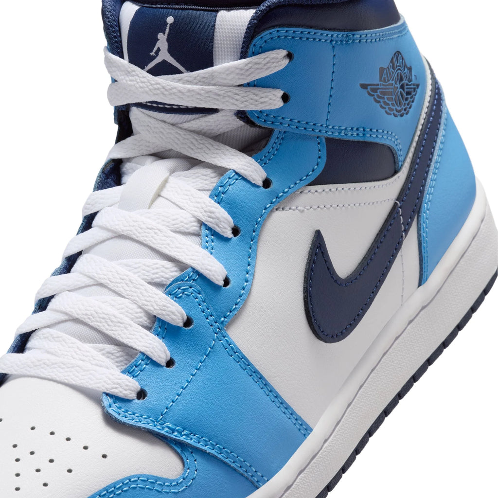 AIR JORDAN 1 MID UNIVERSITY BLUE