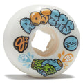 OJ Rojers Elite Hardline Wheels 101A 54MM White