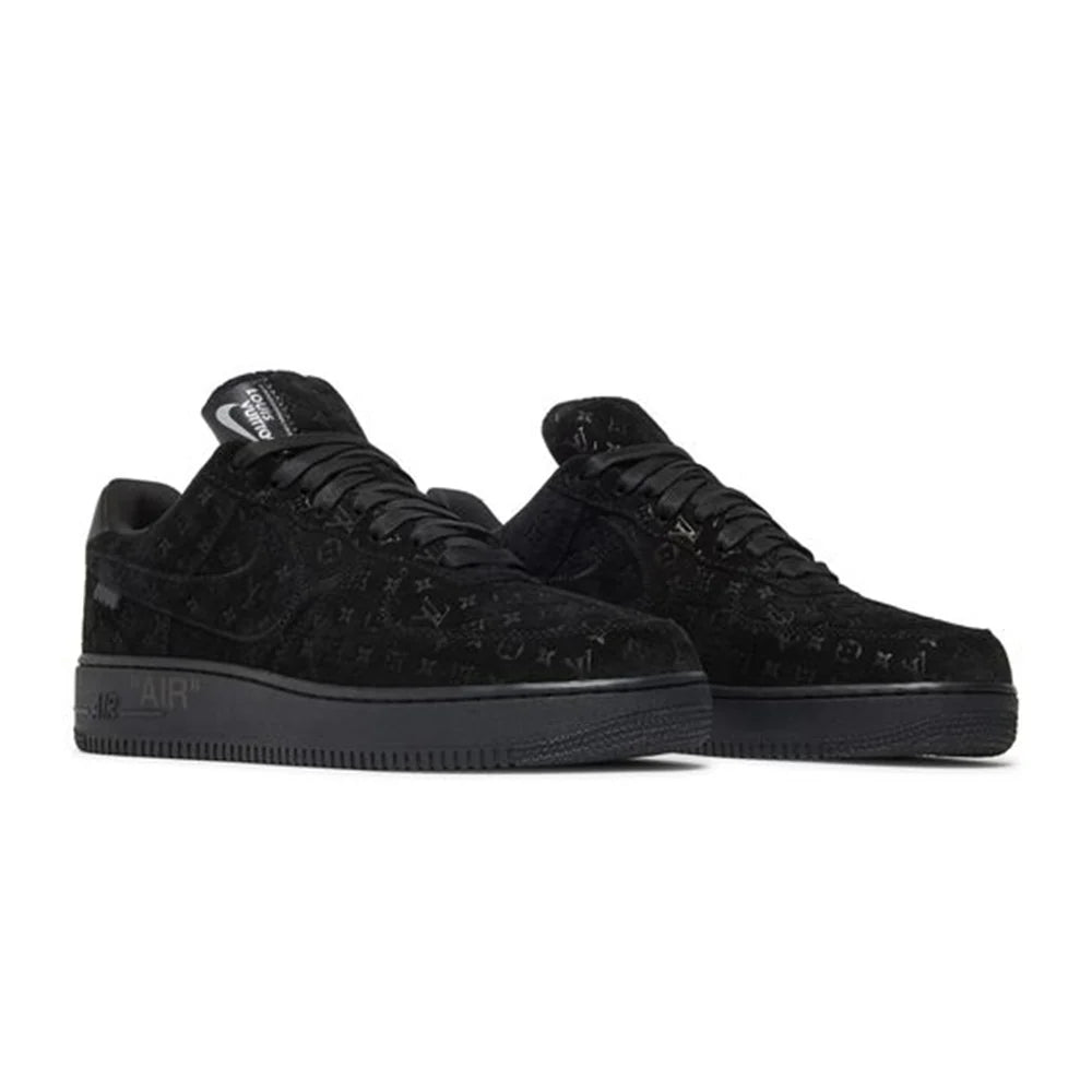 Louis Vuitton x Nike Air Force 1 Low Triple Black
