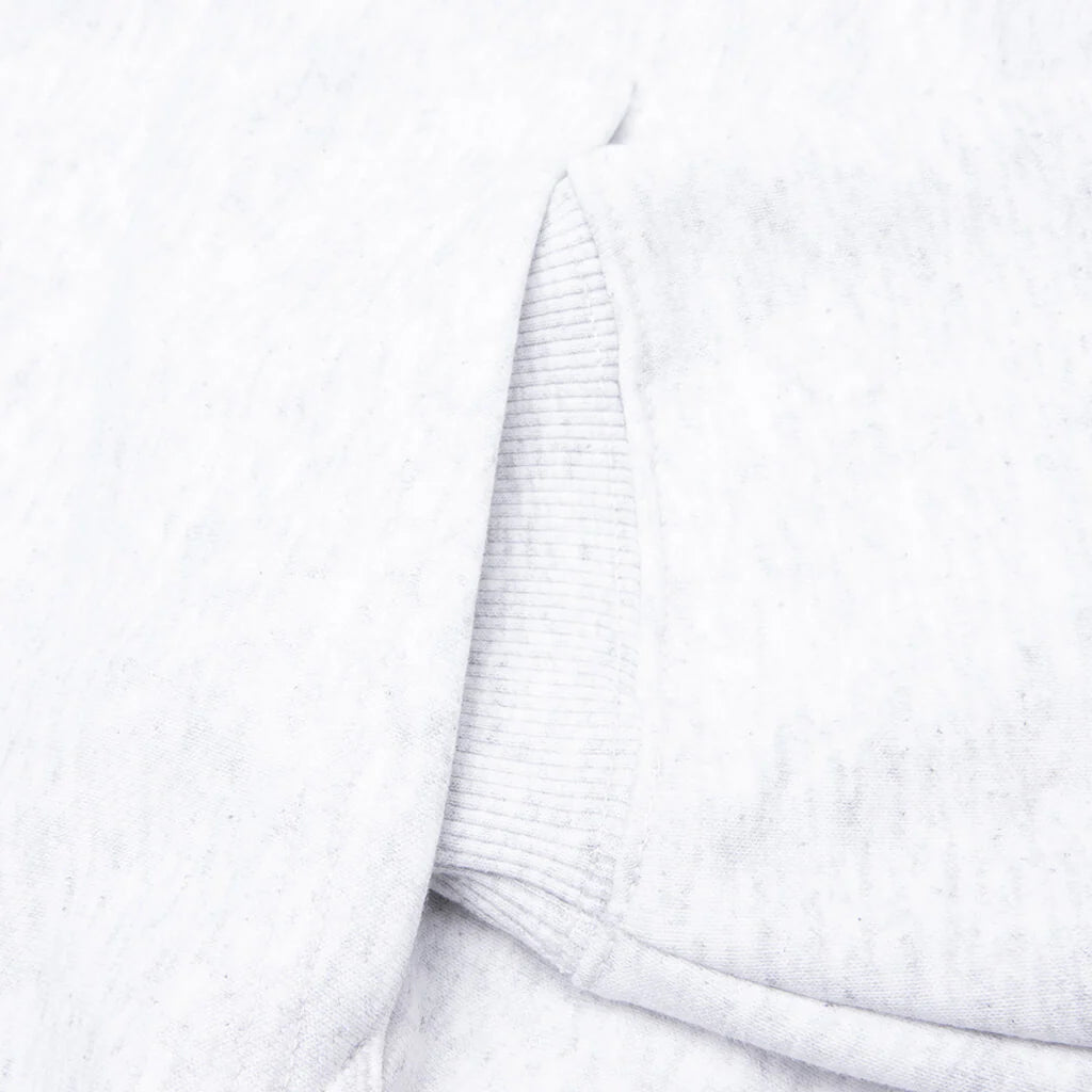 Stüssy International Zip Hoodie Ash Heather
